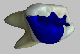 Tooth showing planned treatment