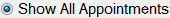 'Show All Appointments' button