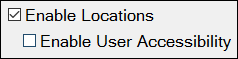 Location fields - Practice Settings