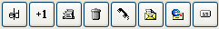 Toolbar buttons