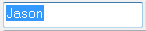 Highlighted field