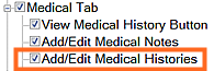 MedHistory-Permission to edit