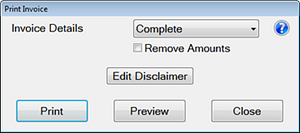 Dentist-PrintInvoice
