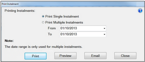 PrintInstalment
