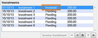 Instalments-InvoicedLabel