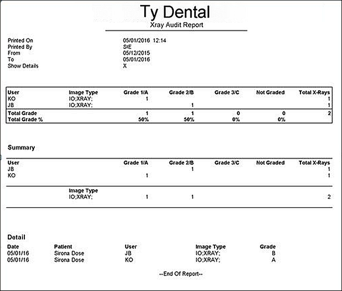 XrayAuditReport1