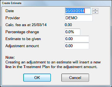CreateEstimate