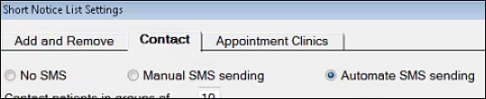 AutomateSMSsendingSelected