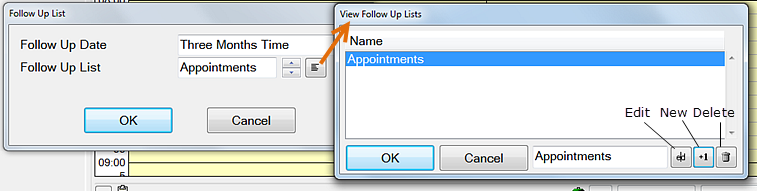 FollowUpList-SelectList