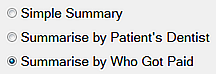 SelectSummariseByWhoGotPaid