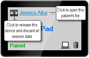 Clinipad-UsingFileDisconnect
