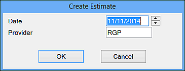 CreateEstimate-Pre