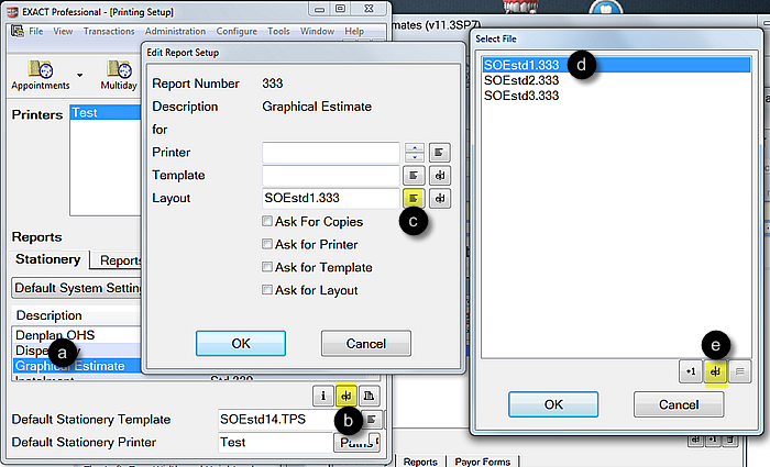 AccessEstimateLayoutForm
