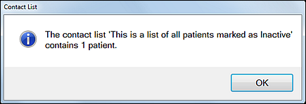 ContactListFeedback
