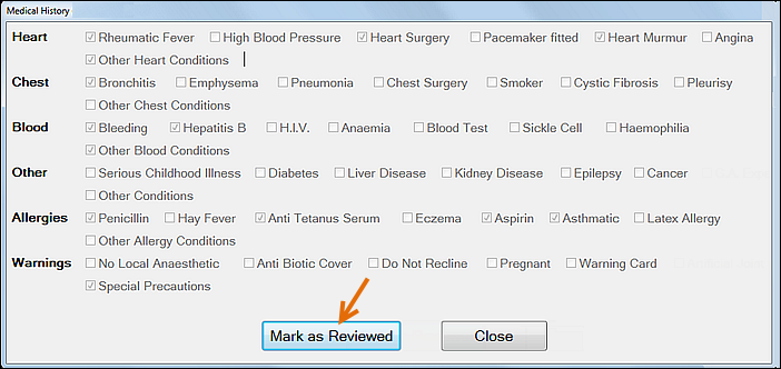 MarkAsReviewed-DefaultMedHist