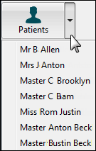 Recent Patient list