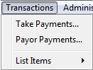 Menubar-Transactions