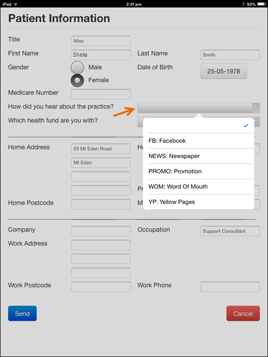 Clinipad-DynamicQs-Dropdown-Int