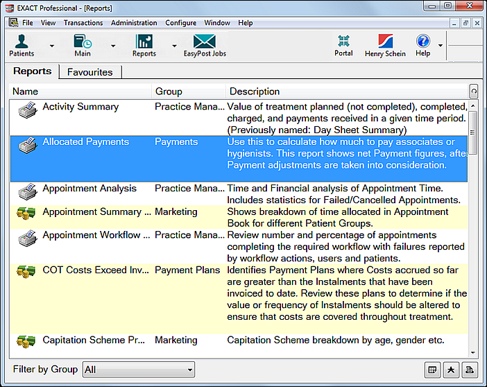 RunAllocatedPaymentsReport