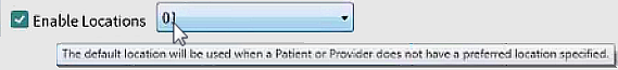 DefaultLocation for Provider