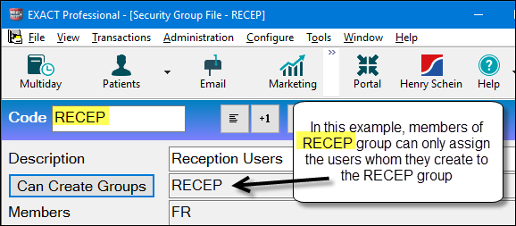RECEPgroup-Example1